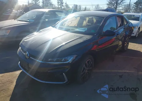 2025 Volkswagen Jetta 1.5T Se из США, поврежденный, VIN 3VW7X7BU9SM086764